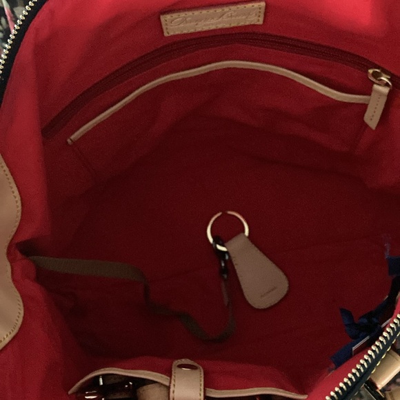 Dooney & Bourke Navy patent leatherSatchel